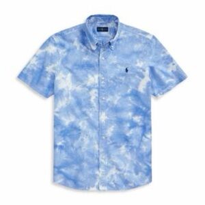 Boys Ralph Lauren New Sky Blue Tie-Dye Shirt 4T